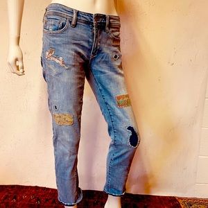 Patchwork jeans